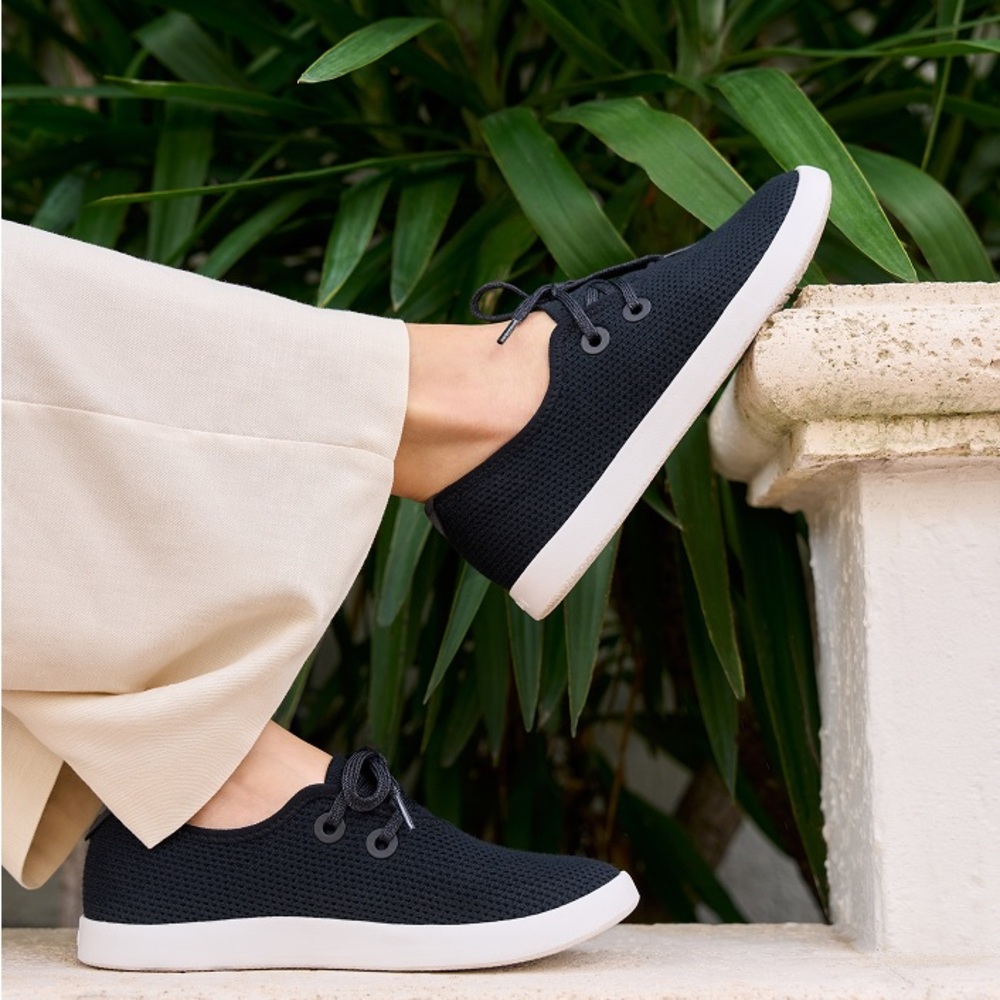 New! Allbirds Women's Tree Skipper Navy Night Blue Shoes - Size 9